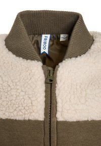 Friboo Sudadera con cremallera - khaki