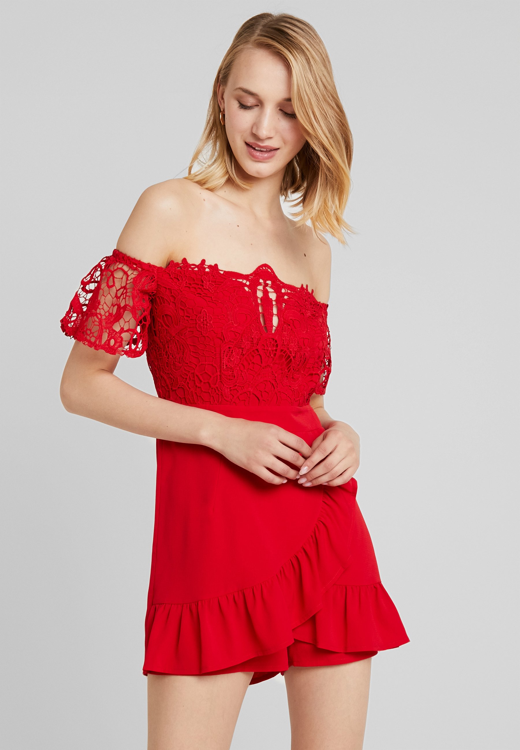 love triangle playsuit