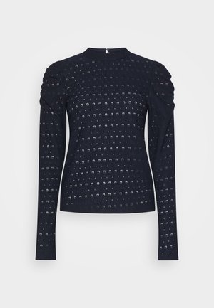 ONLY Tall ONLROSALINE PUFF - Μπλούζα με μακριά μανίκια - night sky