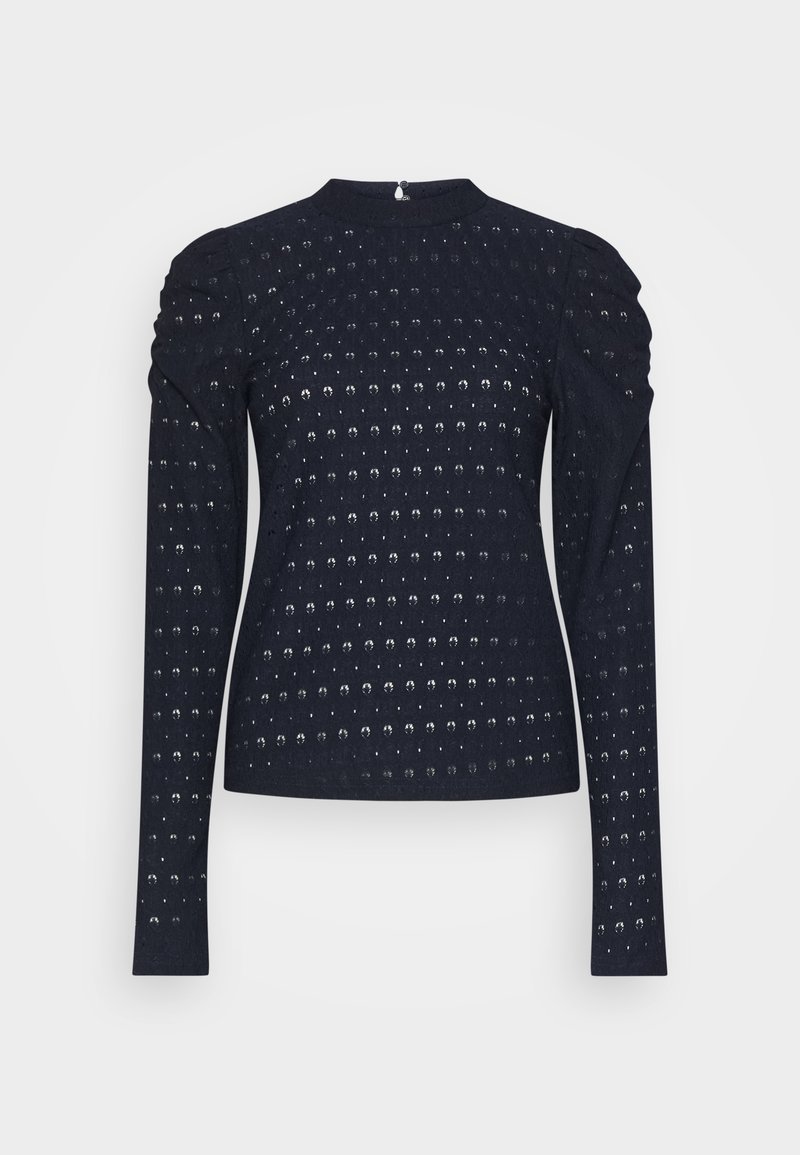 ONLY Tall ONLROSALINE PUFF - Μπλούζα με μακριά μανίκια - night sky