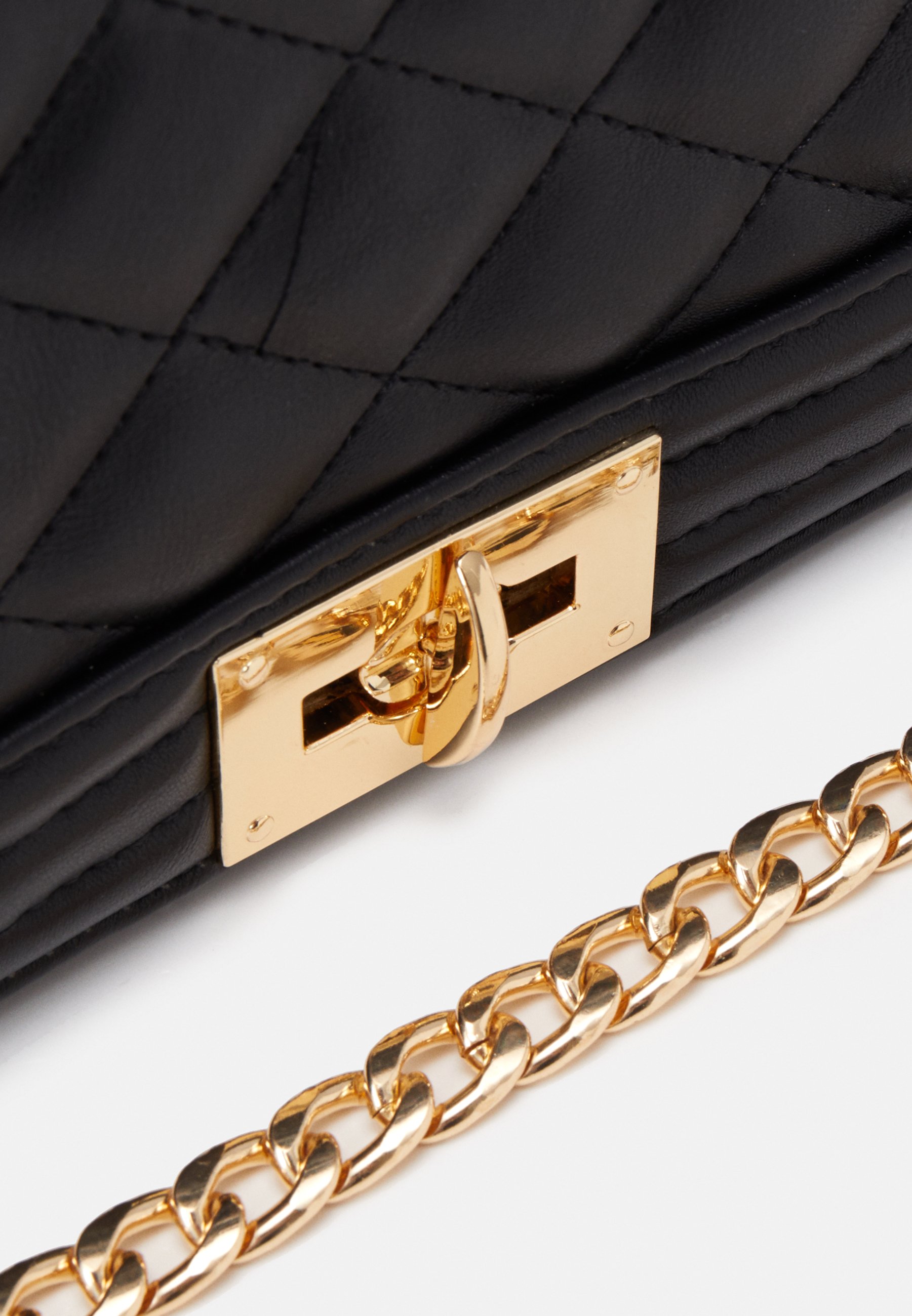 Gina Tricot MIA BAG - Bolso de mano - black/negro - Zalando.es