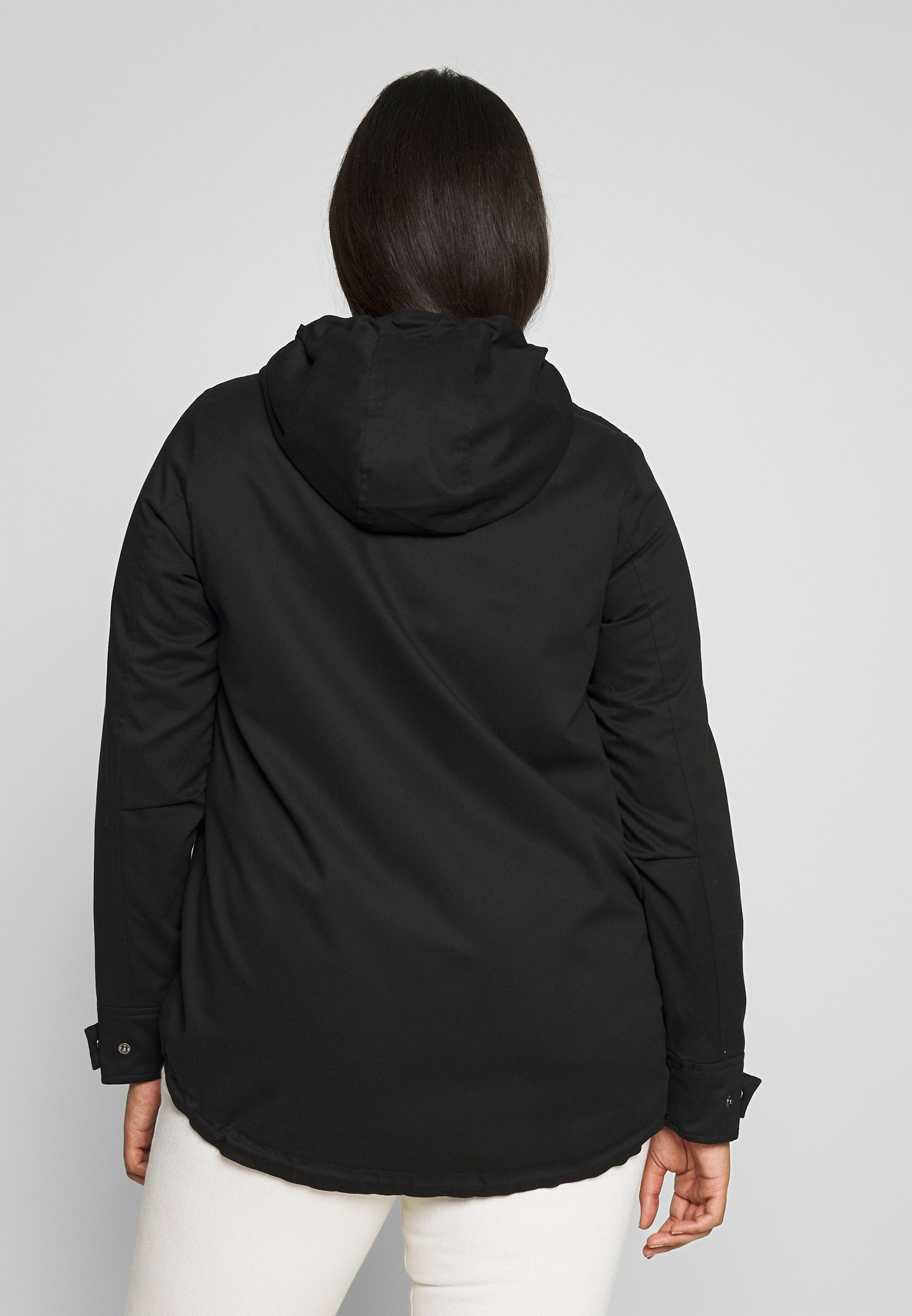 Zizzi MCAMMA JACKET Lett jakke black Zalando.no Zizzi MCAMMA JACKET Lett jakke black Zalando.no