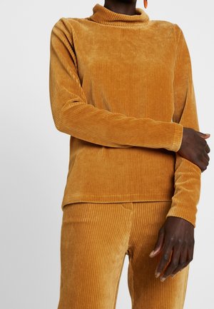 Langarmshirt - brown