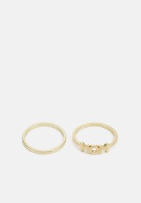 FPLIVA 2 PACK - Prstan - gold-coloured