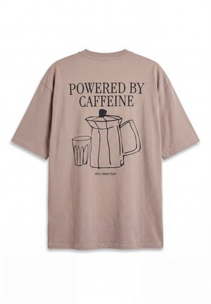 Pegador, VIDIN  - T-shirt imprimé - washed warm taupe