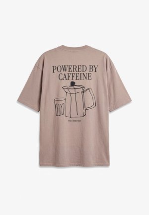 Pegador, VIDIN - Camiseta estampada - washed warm taupe