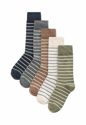 5 PACK REGULAR FIT - Socken - neutral stripe