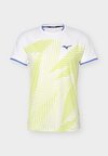 STARGAZER SHADOW GRAPHIC SHORT SLEEVE TEE - Μπλουζάκι με στάμπα - white/yellow