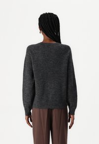 ONLY ONLROME LIFE O NECK  - Džemperis - dark grey melange