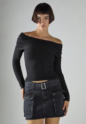 Gonna a campana - washed black