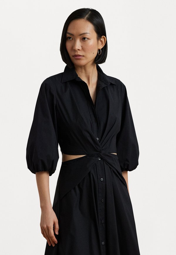 NALDA SILKY STRETCH COTTON - Shirt dress