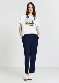 Calliope ARTE - T-shirt con stampa - bianco ottico