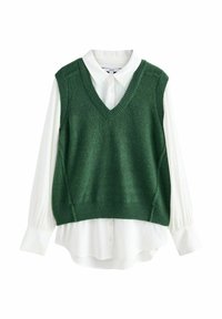 Next REGULAR FIT zielony