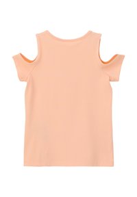 s.Oliver MIT CUT-OUTS - T-shirt basic - papaya