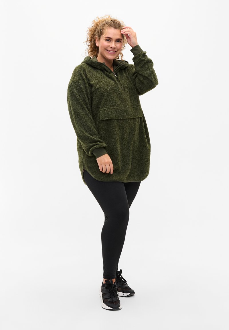 Damen Sweatshirts | Active by Zizzi Sweatshirt rifle green/grün - BF71123 Damen Sweatshirts | Active by Zizzi Sweatshirt rifle green/grün - BF71123