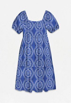 Vero Moda, GESMOKTES KLEID VMROKAYA MIDIKLEID - Jurk - dazzling blue