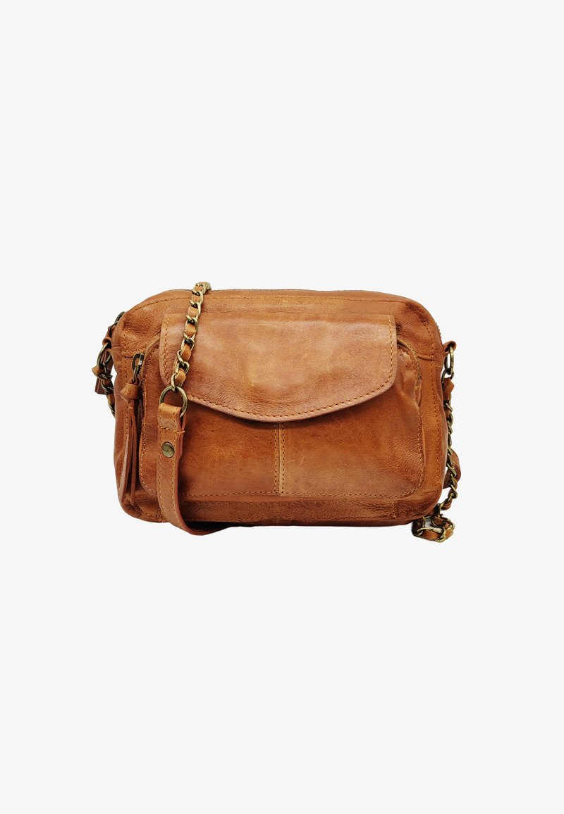 Pieces NAINA - Sac bandoulière - root beer