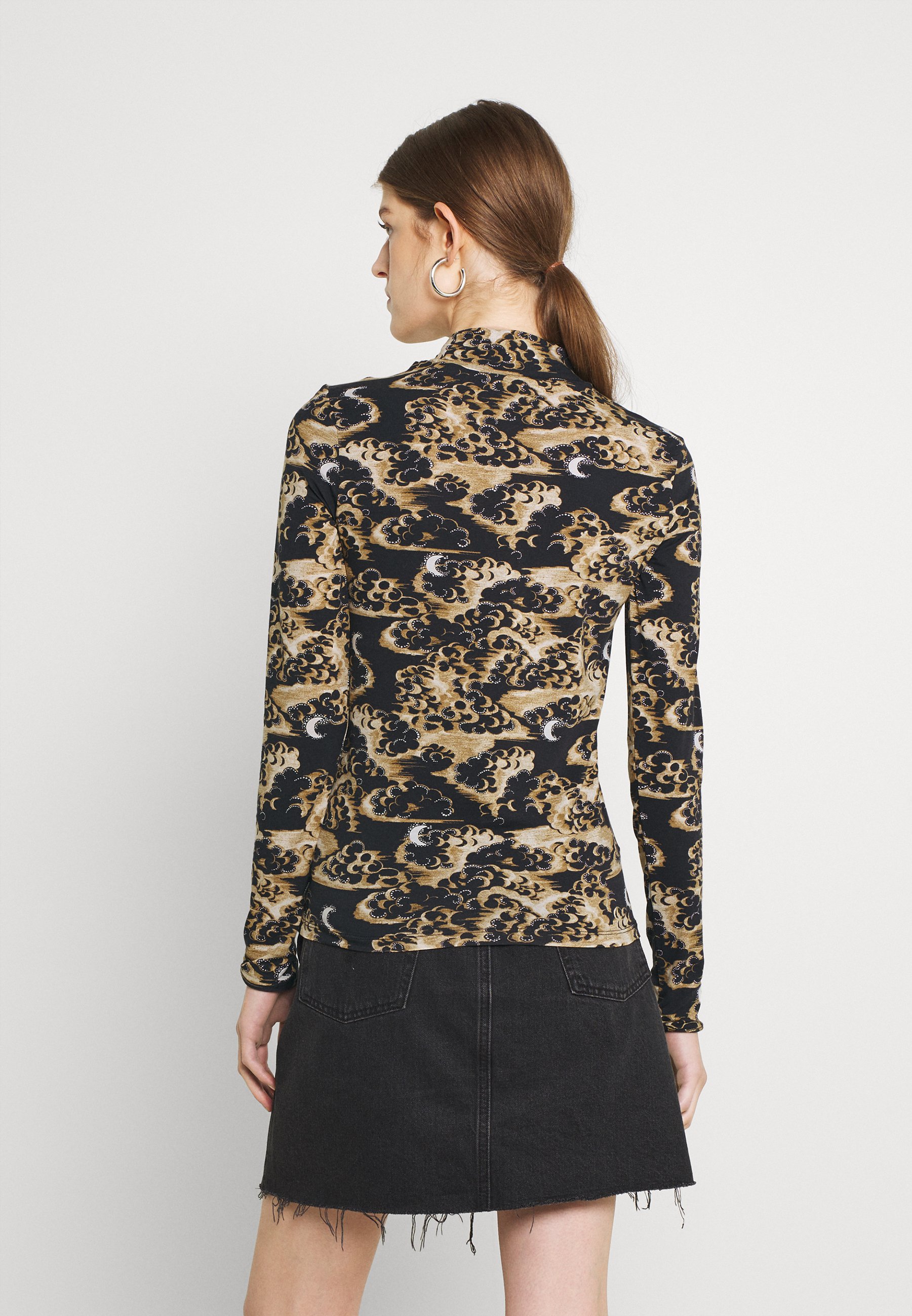 Women PRINTED LONG SLEEVED HIGH NECK - Long sleeved top Women PRINTED LONG SLEEVED HIGH NECK - Long sleeved top