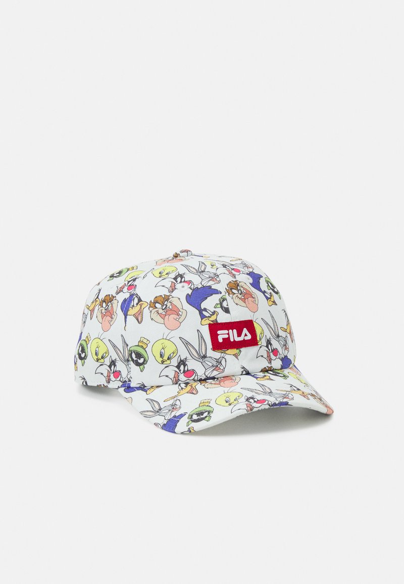Kinder Caps | Fila LOONEY TUNES WARNER BROSS 6 PANEL UNISEX Cap bright white/weiß - PD04889 Kinder Caps | Fila LOONEY TUNES WARNER BROSS 6 PANEL UNISEX Cap bright white/weiß - PD04889