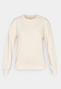 ONPCAVA LIFE - Sudadera - pumice stone/white