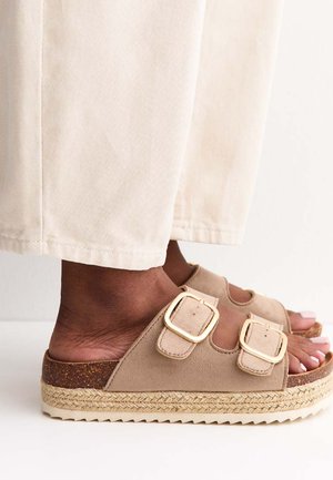 New Look, LIGHT DOUBLE STRAP  - Mules - light brown