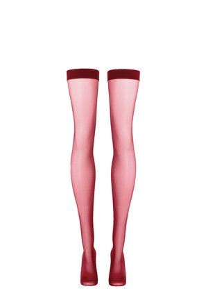 INDIVIDUAL STAY-UP - Overkneestrümpfe - racing red