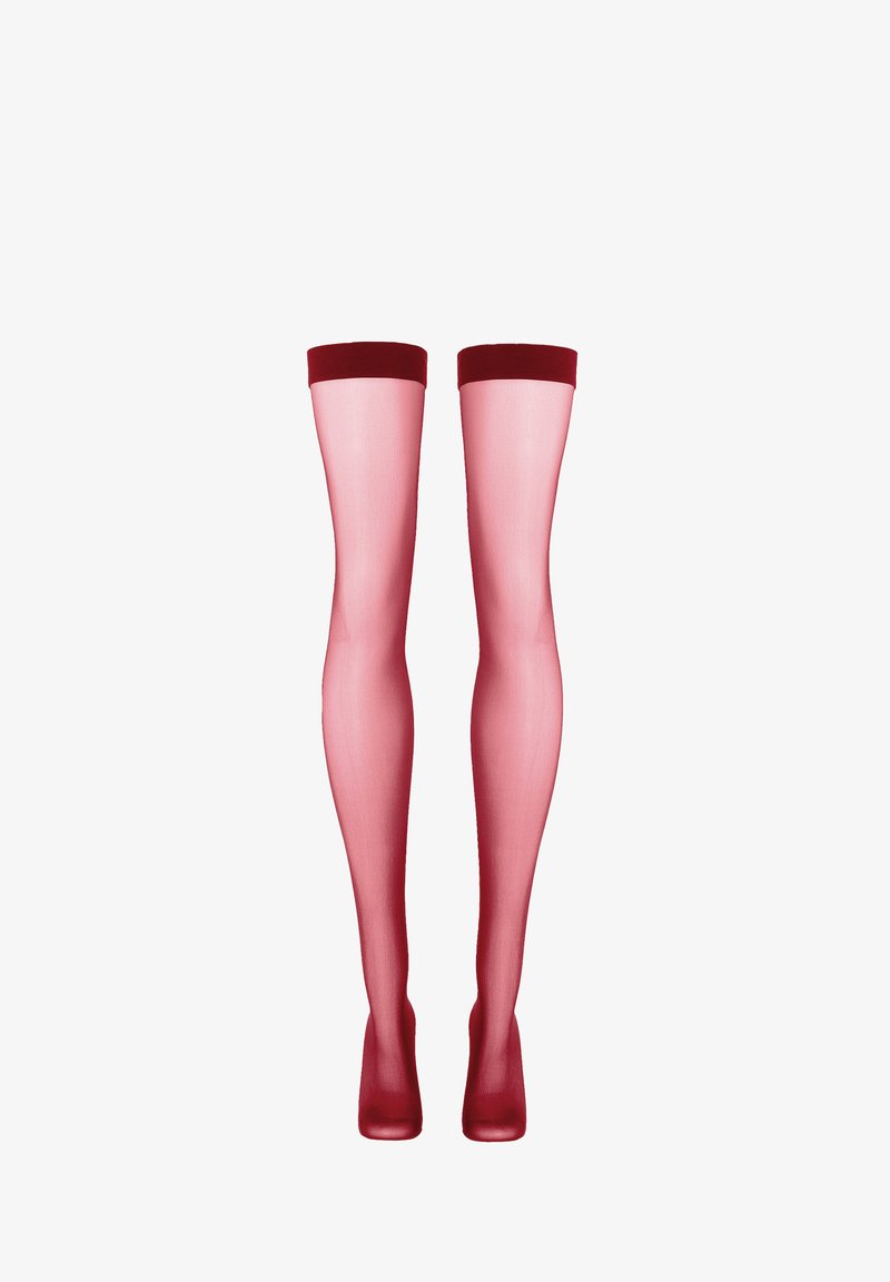 Leg Avenue - Calze in Nylon Sopra il Ginocchio con Fiocco Leg Avenue - Calze in Nylon Sopra il Ginocchio con Fiocco