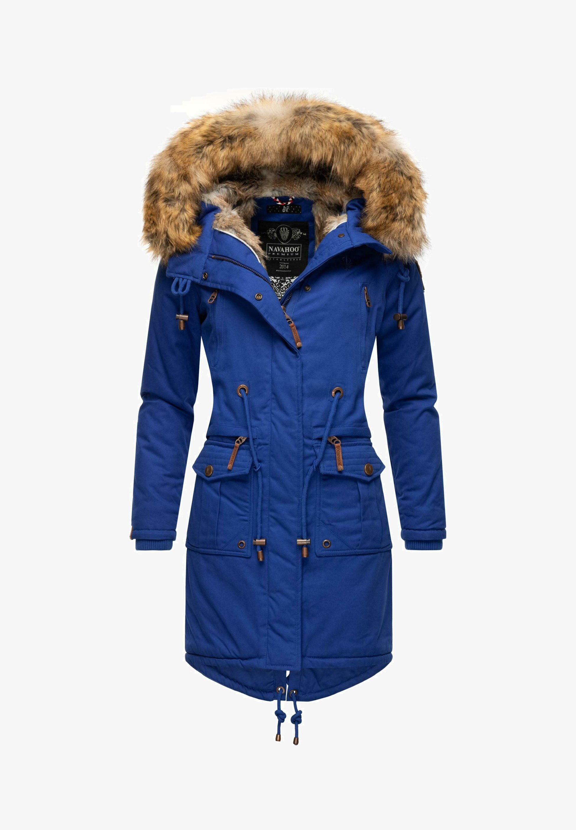 Navahoo ROSINCHEN Winter coat stone blue denim/dark-blue denim