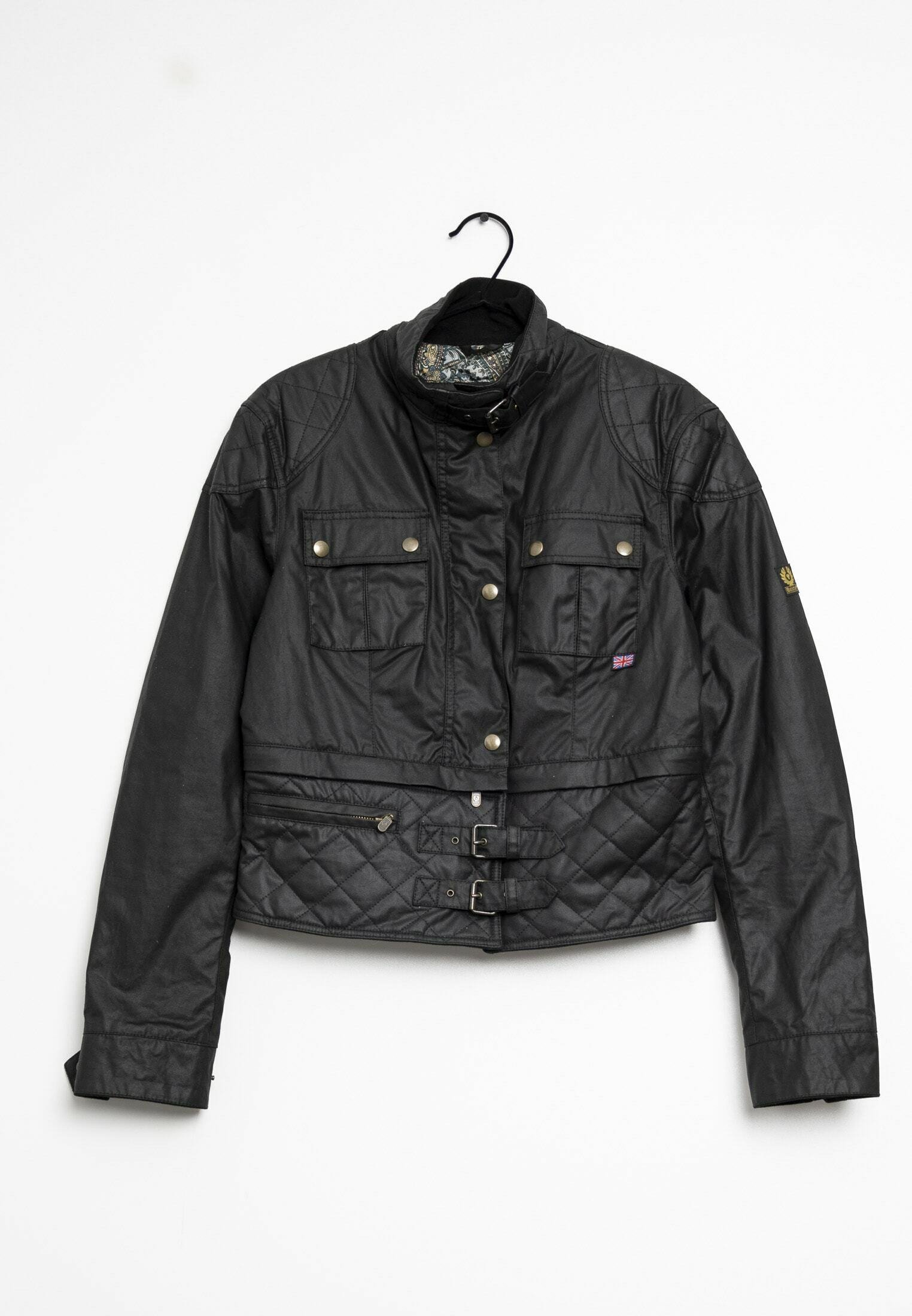 Belstaff Faux leather jacket - black - (Pre-owned) - Zalando.ie