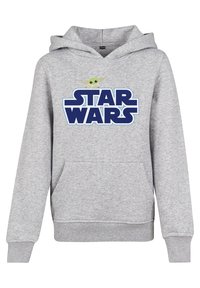 Mister Tee - STAR WARS BLUE LOGO  - Collegepaita - grey Pienoiskuva 1