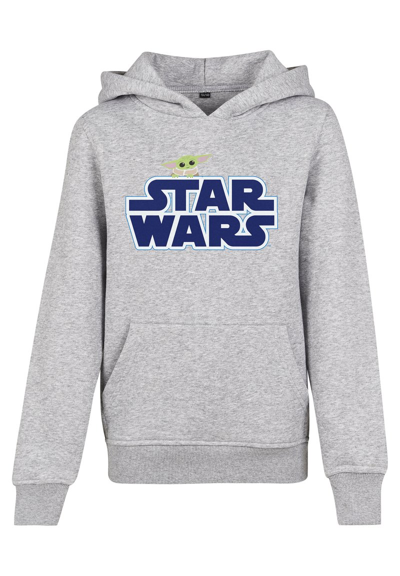 Mister Tee - STAR WARS BLUE LOGO  - Collegepaita - grey, Suurenna