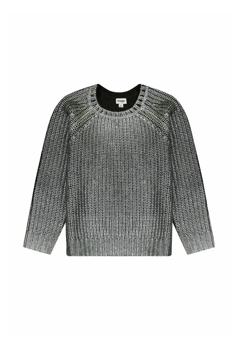 Wrangler Trui zwart denim/blackdenim