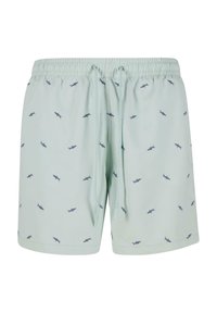 EMBROIDERY - Șorturi de baie - frotmint vintageblue