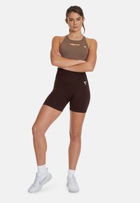 SQUATPROOF CHROMA WAISTED - Leggings - brown