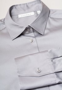 Eterna SATIN SHIRT - REGULAR FIT - Hemdbluse - grau