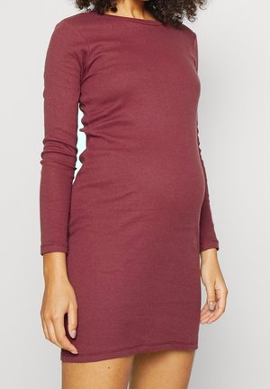 Etui-jurk - bordeaux