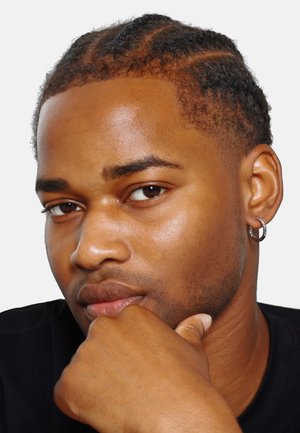 EMIL - Earrings - silberfarben poliert