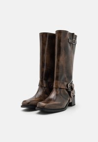 ALOHAS ROCKY - Botas camperas - brushed brown