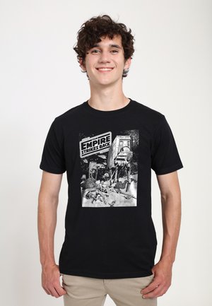 STAR WARS: CLASSIC HAWAIIN BOBA - Print T-shirt - black