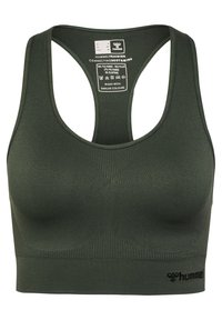 SEAMLESS - Sport-BH med medium stöd - climbing ivy