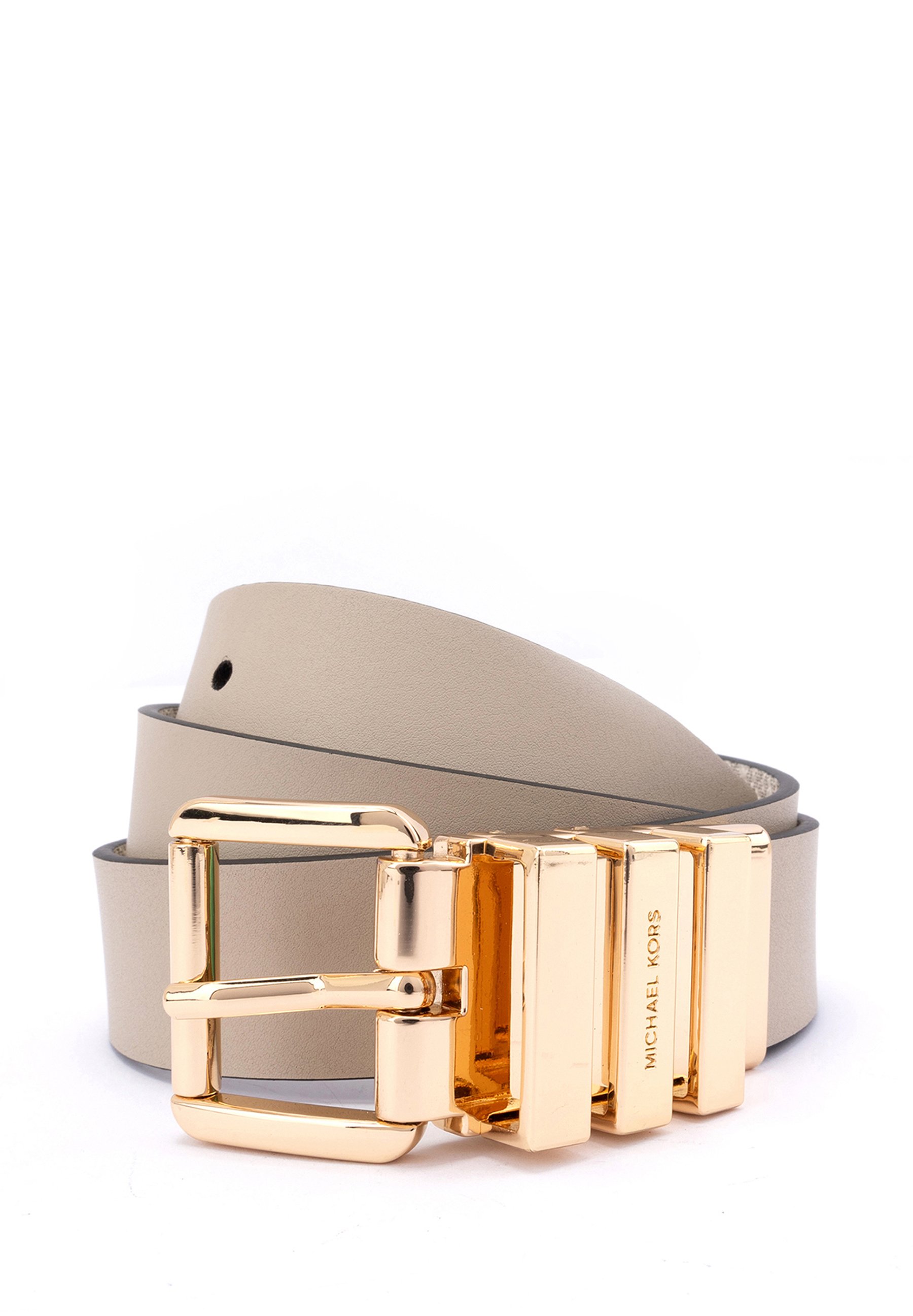 MICHAEL Michael Kors REVERSIBLE Belt open white/off-white