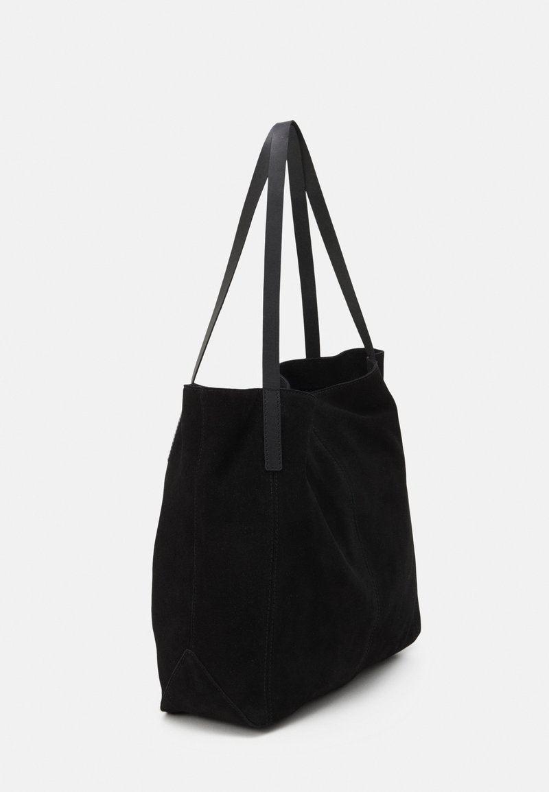 Anna Field LEATHER Tote bag black