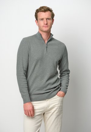 PROFUOMO 1/2 ZIP - Jumper - green