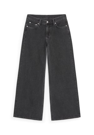ARKET, ARKET ELM LOW FLARED JEANS - Wide Leg - black