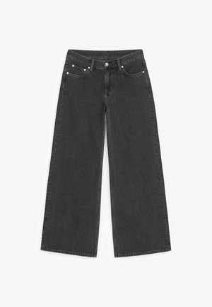 ARKET, ARKET ELM LOW FLARED JEANS - Wide Leg - black