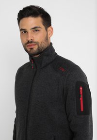 CMP MAN JACKET - Fleecejakke - nero/antracite