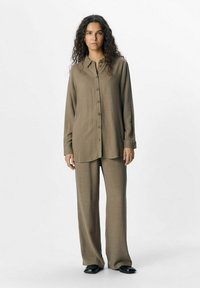 Object Overhemdblouse - morel