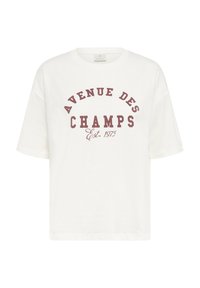 HARRIES  - Tricou cu imprimeu - chalk w zinfandel print