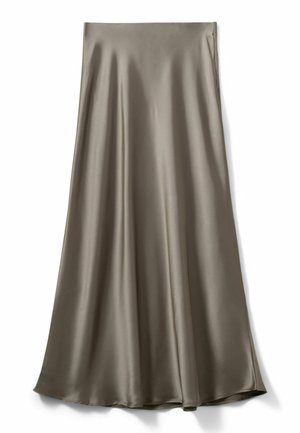 sukňa v tvare A - dusty green