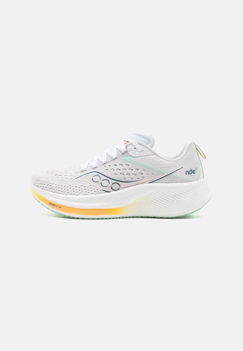 Saucony RIDE 17 - Scarpe da corsa su strada - white/peel